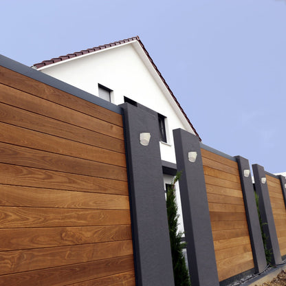 Rotatable Cylinders  Outdoor LED Wall Light White 3000K Wide Beam