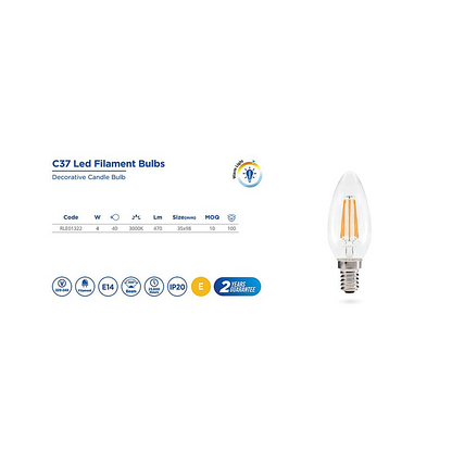 Rother LED Filament Bulb