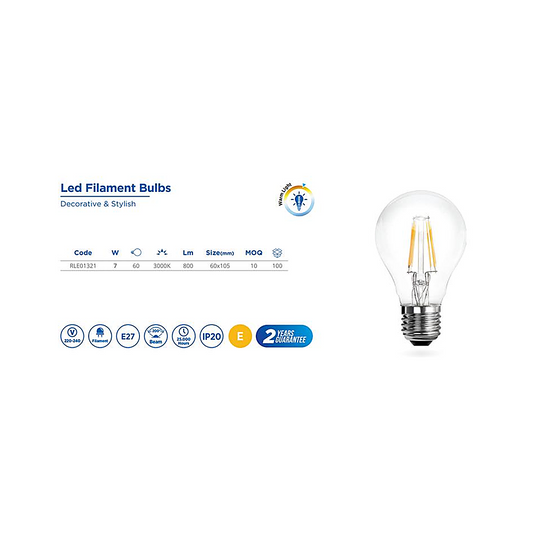 Rother LED Filament Bulb