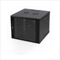 Connectix RackyRax 9U Wall Mount Cabinet with Inset Glass Door