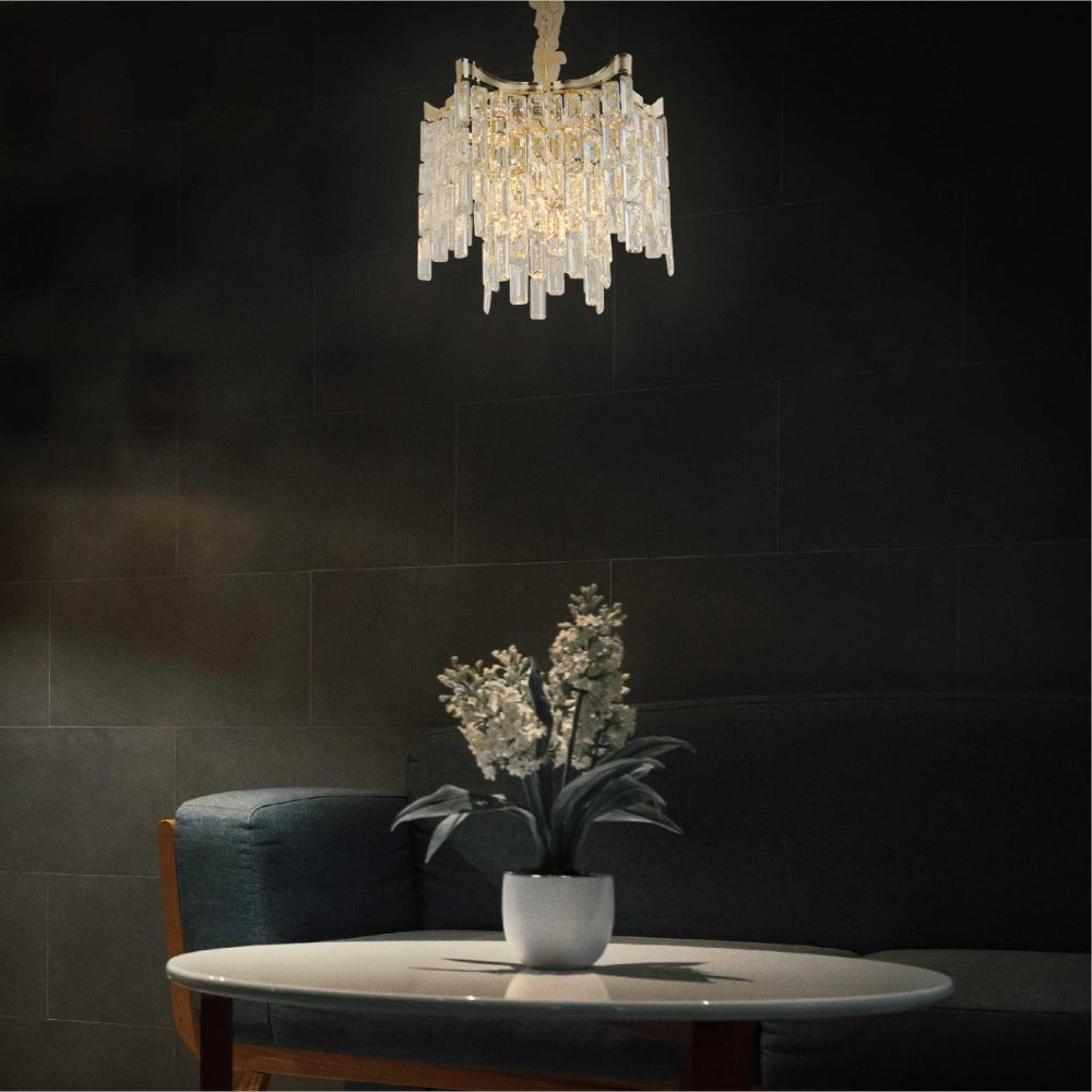 Star Crystal Chandelier Ceiling Light
