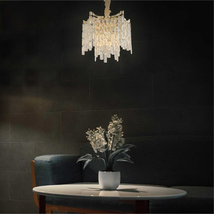 Star Crystal Chandelier Ceiling Light