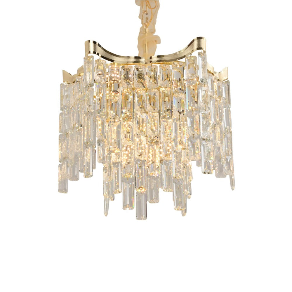 Star Crystal Chandelier Ceiling Light