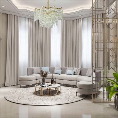 Star Crystal Chandelier Ceiling Light