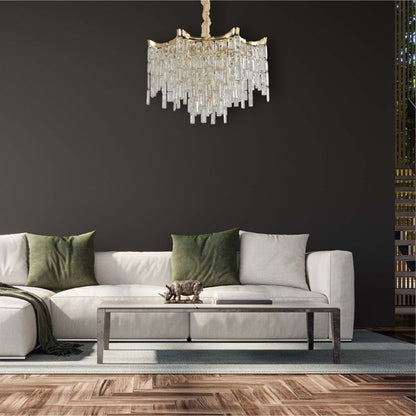 Star Crystal Chandelier Ceiling Light