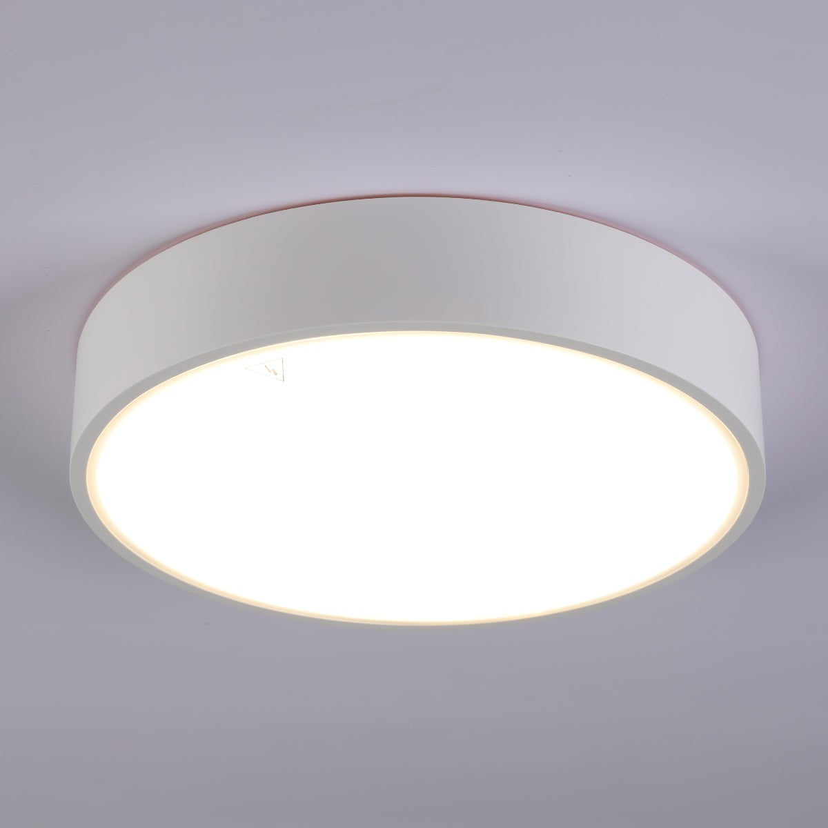 Sleek LED Bulkhead Light IP65 Ceiling Wall Interior Exterior 24W 4000K White