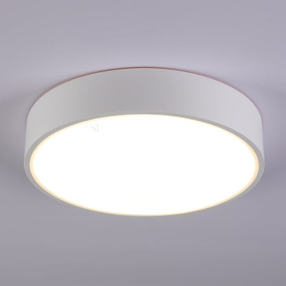 Sleek LED Bulkhead Light IP65 Ceiling Wall Interior Exterior 24W 4000K White