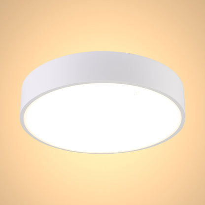 Sleek LED Bulkhead Light IP65 Ceiling Wall Interior Exterior 24W 4000K White