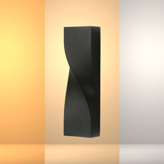 Twist Up and Down LED Outdoor Wall Light 3000K/4000K/6500K 11W