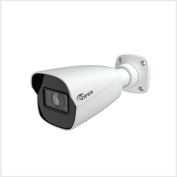 Viper 4MP Motorised E3 Range AI Bullet Camera (White)