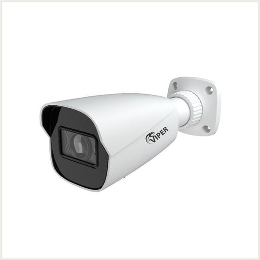 4K/8MP Viper Network IR Fixed Lens Bullet Camera (White)