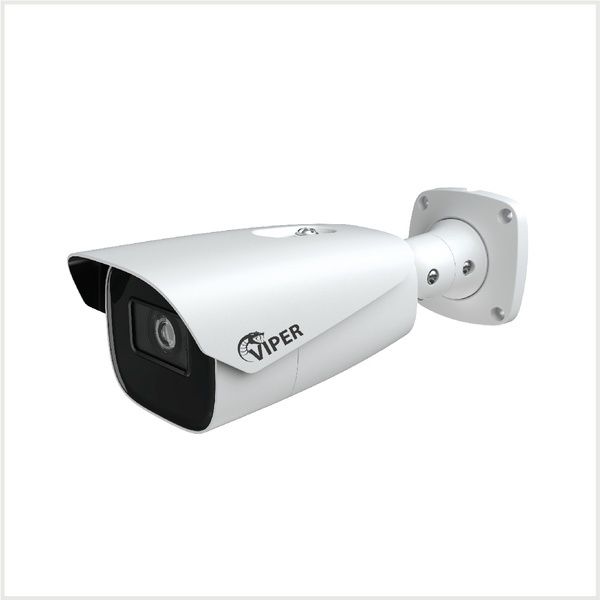 Viper 4K Motorised E3 Range AI Bullet Camera (White)