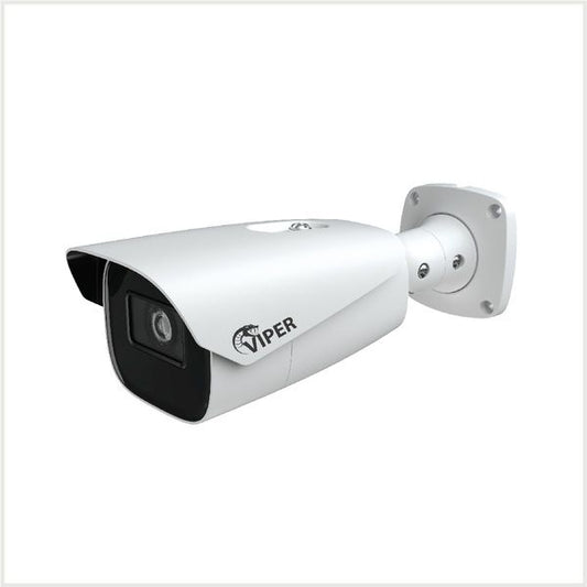 Viper 4K Motorised E3 Range AI Bullet Camera (White)