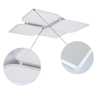 White LED Flush Mount Ceiling Light (Flower, Moon & Stars Designs)