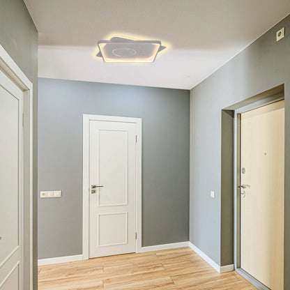 White LED Flush Mount Ceiling Light (Flower, Moon & Stars Designs)