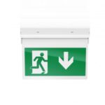 LED Emergency Drop Signage Two in One