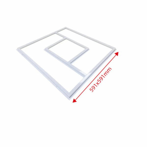 600x600mm LED Panel Light with PD Design - 40W, Cool White (6500K), Frame Border Edge Lights - Image 3
