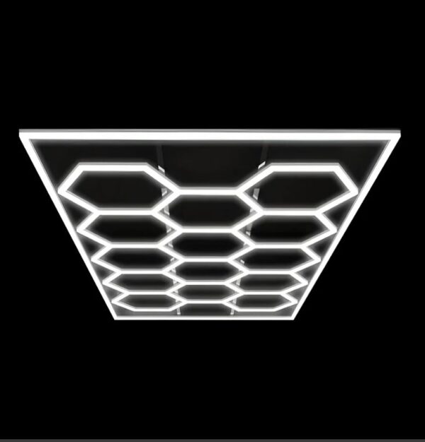 600W Designer Light 440mmx23.6mmx38.1mm (57pcs)+1175mmx23.6mmx38.1mm (12pcs), PC T5 Tubes, 6500K, 100-120lm/W