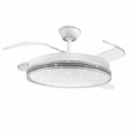 30W Ceiling Fan with 70W Lamp CCT 6500k/4200k/3000k, with remote control