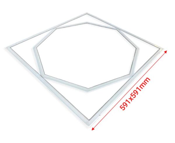 600x600mm LED Octagon Frame Light - 72W, Cool White - Image 3