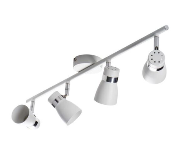 Led Ceiling 4 White & Silver - Image 2