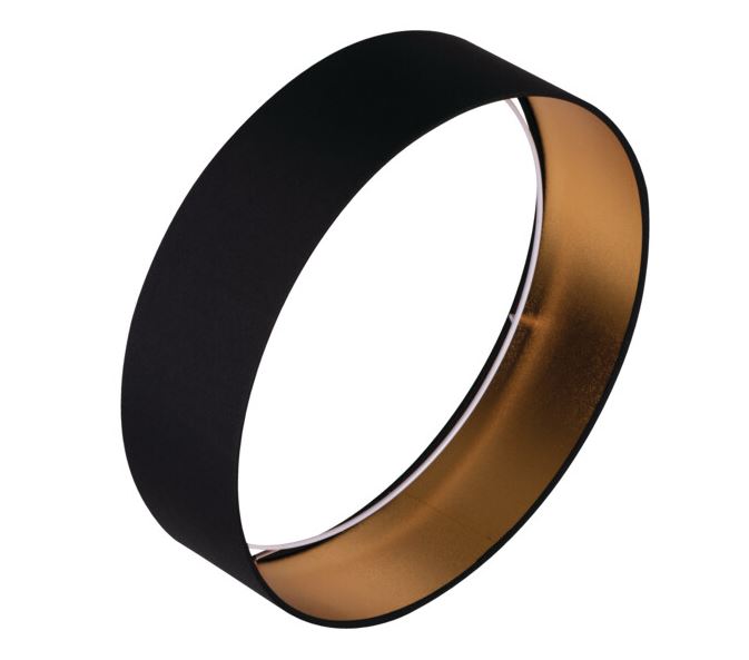 Kanlux LED 17.5W CCT Mounted Ceiling Light (Black & Gold) - Image 3